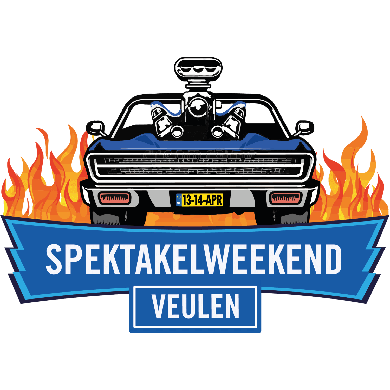 Logo Spektakelweekend Veulen - trans - 2024